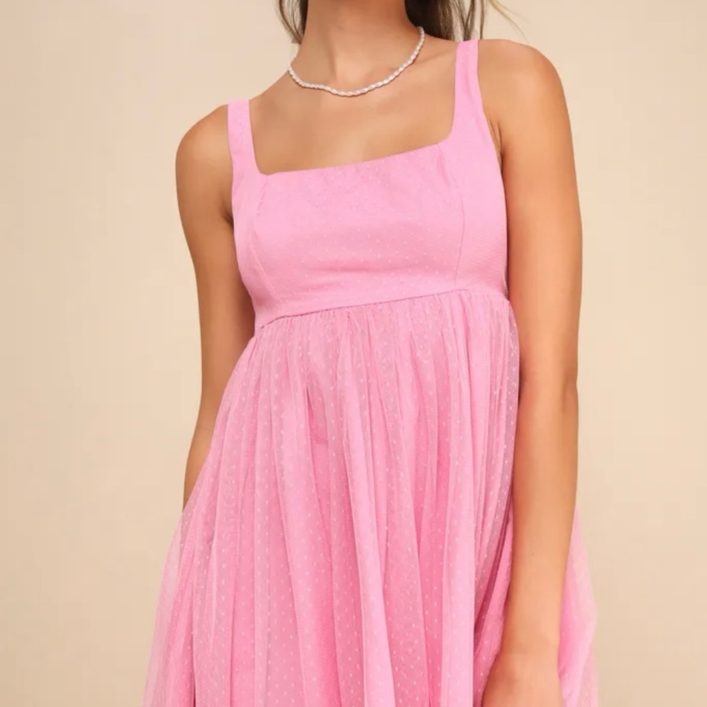 Lulu’s Pink Mini Dress